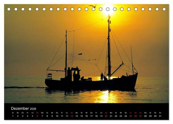 Produktbild: Ostfriesland (Tischkalender 2026 DIN A5 quer), CALVENDO Monatskalender