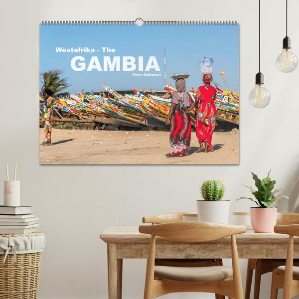 Produktbild: Westafrika - The Gambia (Wandkalender 2026 DIN A2 quer), CALVENDO Monatskalender