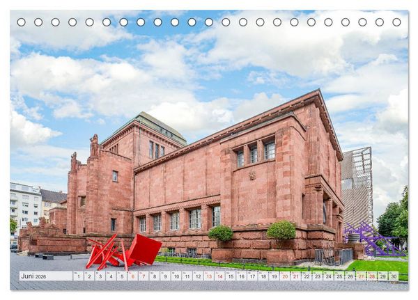 Produktbild: Mannheim Impressionen (Tischkalender 2026 DIN A5 quer), CALVENDO Monatskalender