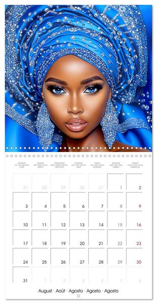Produktbild: African Touch (Wall Calendar 2026 12 &times; 12 Inch) CALVENDO 12 Month Wall Calendar