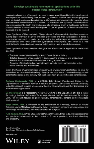 Produktbild: Green Synthesis of Nanomaterials