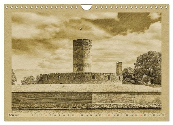 Produktbild: Danzig &ndash; Ein Kalender im Zeitungsstil (Wandkalender 2027 DIN A4 quer), CALVENDO Monatskalender