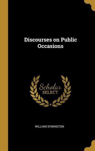 Produktbild: Discourses on Public Occasions