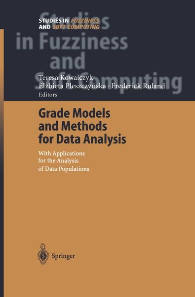 Produktbild: Grade Models and Methods for Data Analysis