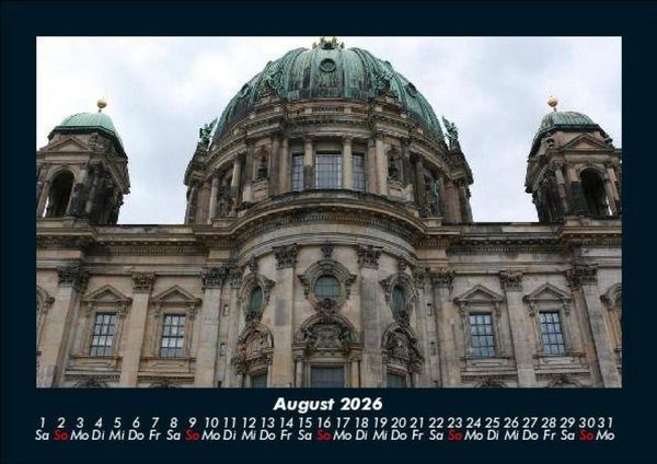 Produktbild: Berlin 2026 Fotokalender DIN A5