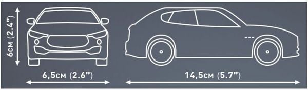 Produktbild: COBI 24507 - Maserati Levante S, Bausatz 1:35, Bausatz 108 Klemmbausteine