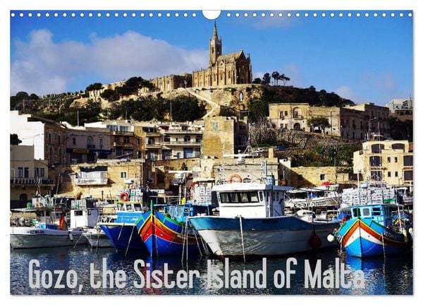 Produktbild: Gozo - Malta's little sister island (Wall Calendar 2026 DIN A3 landscape), CALVENDO 12 Month Wall Calendar