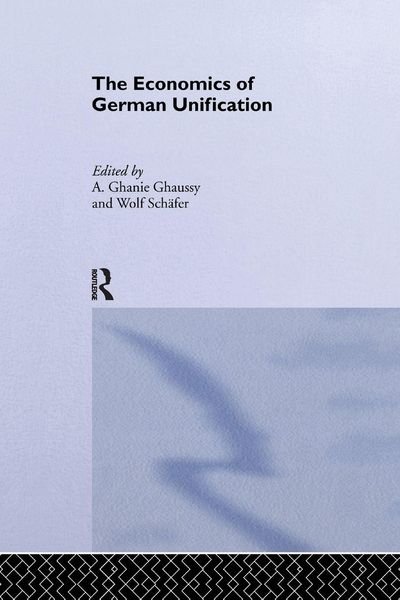Produktbild: The Economics of German Unification