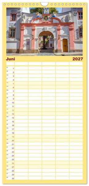 Produktbild: Familienplaner 2027 - Bautzen - Sorbisches Zentrum in der Oberlausitz mit 5 Spalten (Wandkalender, 21 x 45 cm) CALVENDO
