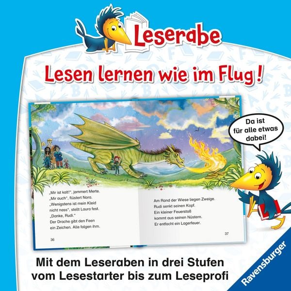 Produktbild: Leserabe 2. Lesestufe - Die Waldfee und der Drache