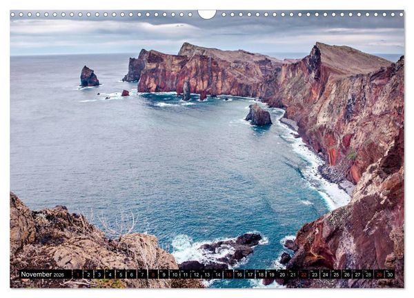 Produktbild: Madeira - Insel mitten im Atlantik (Wandkalender 2026 DIN A3 quer), CALVENDO Monatskalender