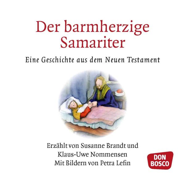 Der barmherzige Samariter. Mini-Bilderbuch.