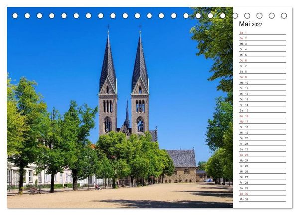 Produktbild: Halberstadt - Das Tor zum Harz (Tischkalender 2027 DIN A5 quer), CALVENDO Monatskalender