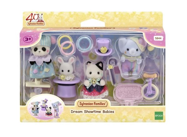 Produktbild: Sylvanian Families 5844 - 40. Jubil&auml;um: Dream Showtime Babies, Figurenset