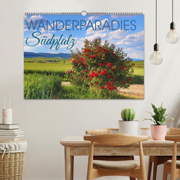 Produktbild: Wanderparadies S&uuml;dpfalz (Wandkalender 2026 DIN A2 quer), CALVENDO Monatskalender