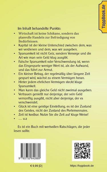 Produktbild: Geld vern&uuml;nftig ausgeben