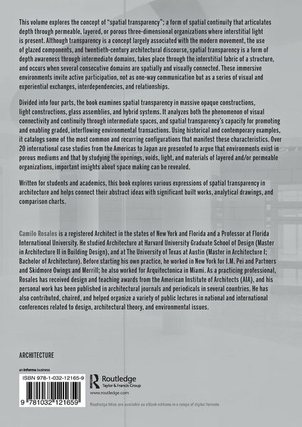 Produktbild: Spatial Transparency in Architecture