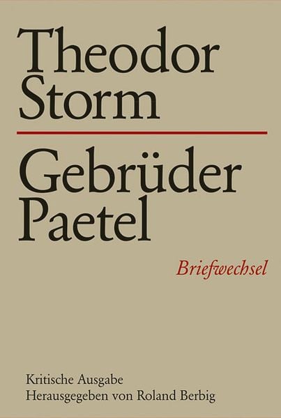Produktbild: Theodor Storm - Gebr&uuml;der Paetel