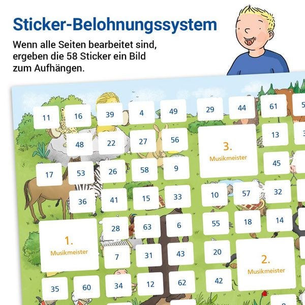 Produktbild: Das &Uuml;bungsheft Musik 1/2