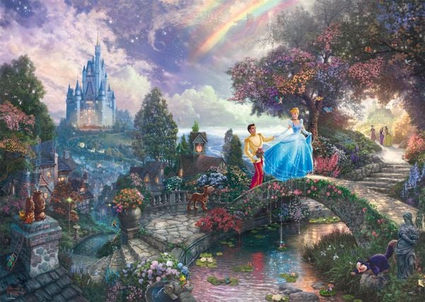 Produktbild: Puzzle Schmidt Spiele 59472 Thomas Kinkade Disney Cinderella 1000 Teile