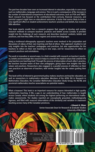 Produktbild: Researching Pedagogy and Practice with Canadian Mathematics Teachers (hc)