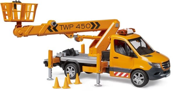 Produktbild: bruder 02679 MB Sprinter Arbeitsb&uuml;hne mit L+S Modul