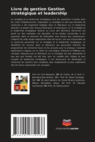Produktbild: Livre de gestion Gestion strat&eacute;gique et leadership