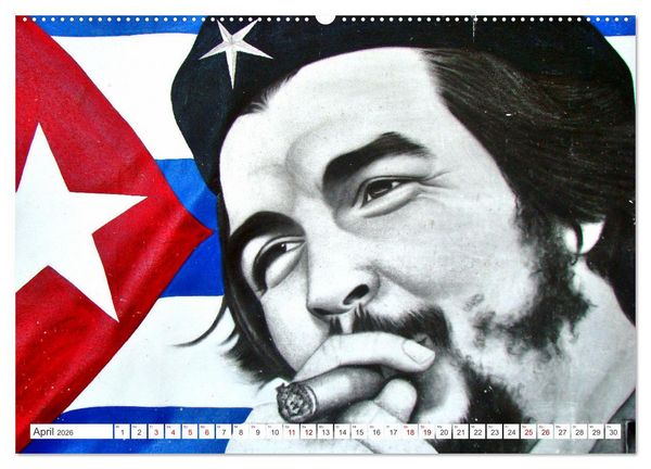 Produktbild: CHE - Ernesto Che Guevara in Kuba (hochwertiger Premium Wandkalender 2026 DIN A2 quer), Kunstdruck in Hochglanz