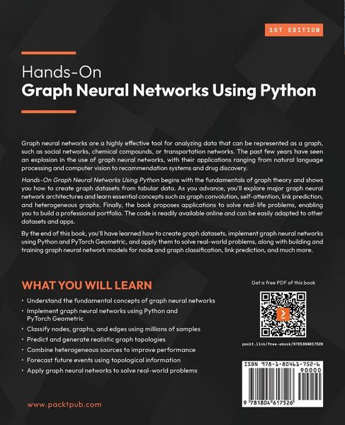 Produktbild: Hands-On Graph Neural Networks Using Python