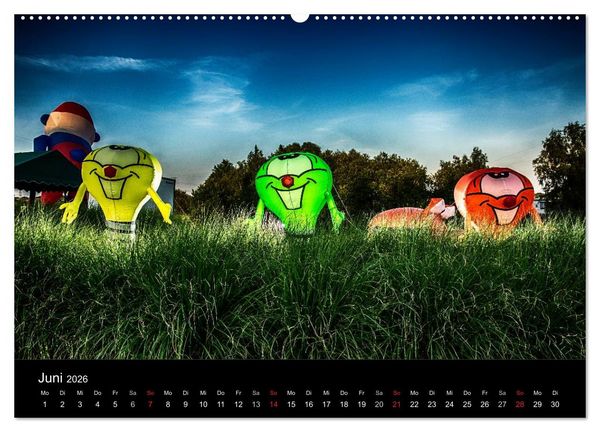 Produktbild: Dirks Drachenwelt (hochwertiger Premium Wandkalender 2026 DIN A2 quer), Kunstdruck in Hochglanz