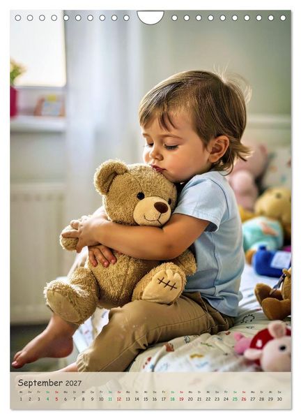 Produktbild: Mein liebster Teddy (Wandkalender 2027 DIN A4 hoch), CALVENDO Monatskalender