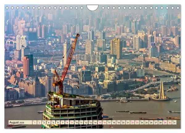 Produktbild: St&auml;dte der Welt - Shanghai (Wandkalender 2026 DIN A4 quer), CALVENDO Monatskalender