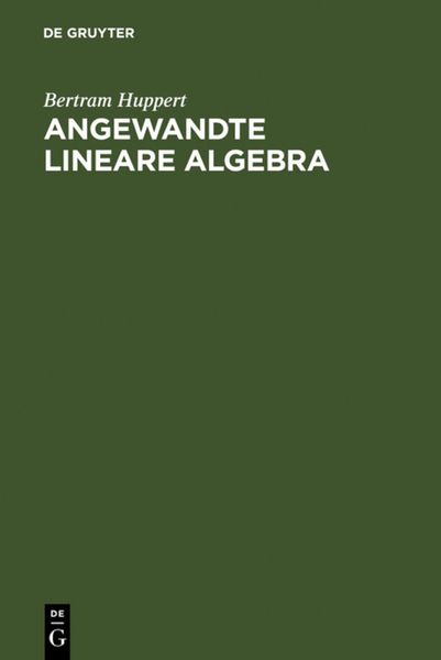 Produktbild: Angewandte Lineare Algebra