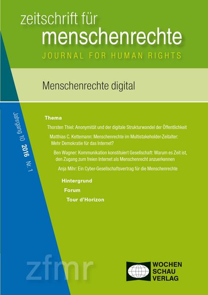 Produktbild: Menschenrechte digital