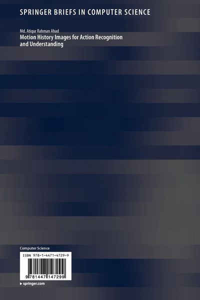 Produktbild: Motion History Images for Action Recognition and Understanding