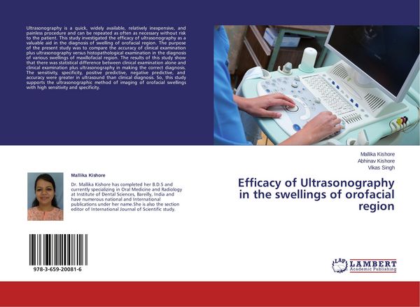 Produktbild: Efficacy of Ultrasonography in the swellings of orofacial region