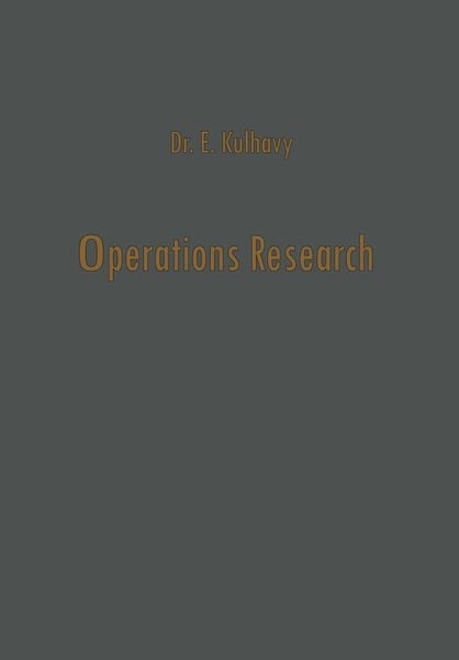 Produktbild: Operations Research