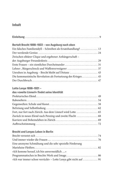 Produktbild: Lotte Lenya und Bertolt Brecht
