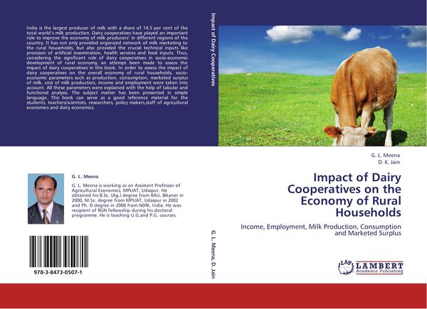 Produktbild: Impact of Dairy Cooperatives on the Economy of Rural Households