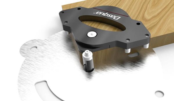 Produktbild: Dasqua 1804-5116 Eckfasen-Vorlage 120mm mit R35 & R40 1St.