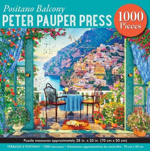 Produktbild: Positano Balcony 1000-Piece Jigsaw Puzzle