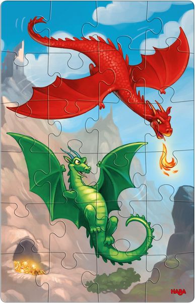 Produktbild: Puzzles Drachen, (DE/E/F/NL/IT/ES)