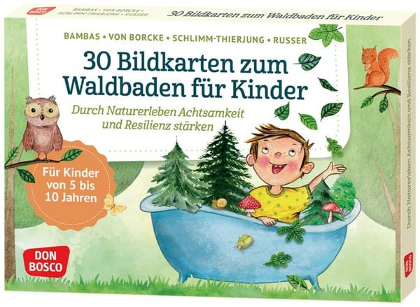 Produktbild: 30 Bildkarten zum Waldbaden für Kinder