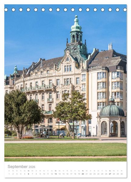 Produktbild: Mein Wiesbaden (Tischkalender 2026 DIN A5 hoch), CALVENDO Monatskalender