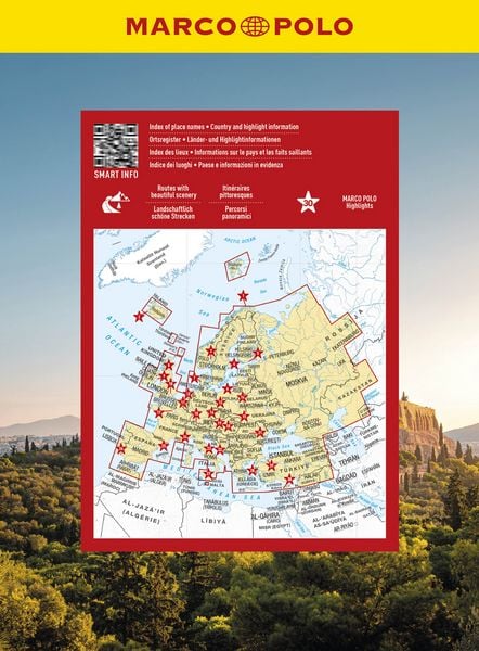 Produktbild: MARCO POLO Reiseatlas Europa 1:2 Mio.