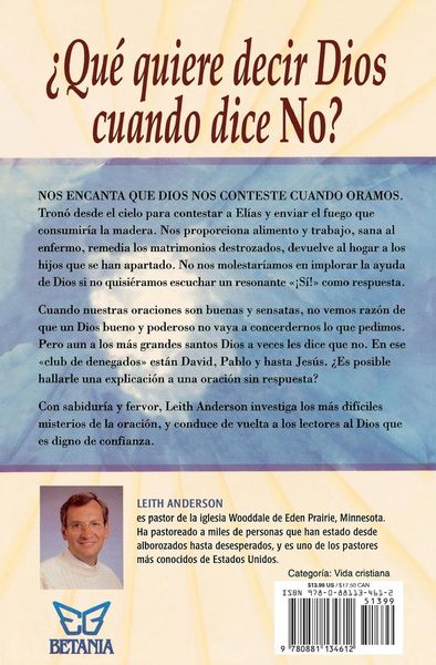 Produktbild: La Cuando Dios Dice No = When God Says No