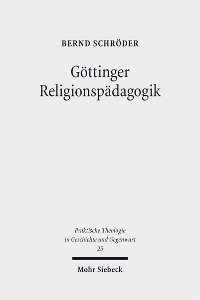Produktbild: G&ouml;ttinger Religionsp&auml;dagogik