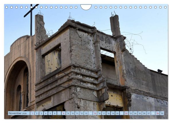 Produktbild: Beirut - auferstanden aus Ruinen (Wandkalender 2026 DIN A4 quer), CALVENDO Monatskalender