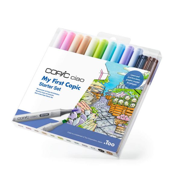 Produktbild: Copic Allroundmarker Ciao My First Starter Set 12 St&uuml;ck