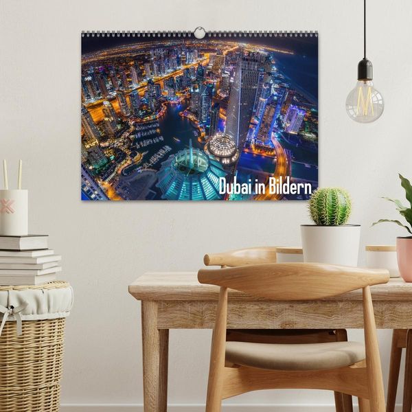 Produktbild: Dubai in Bildern (Wandkalender 2026 DIN A3 quer), CALVENDO Monatskalender